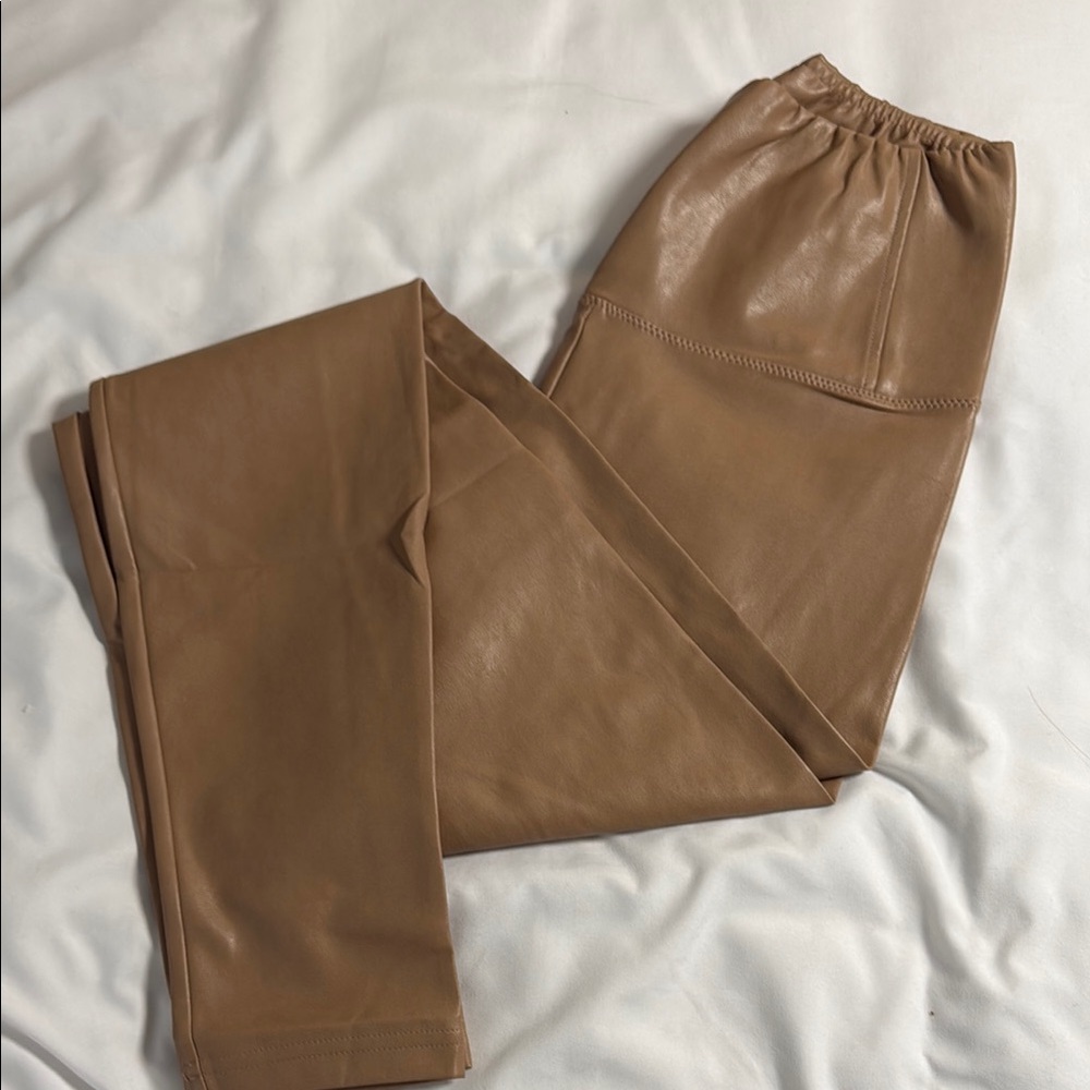 Aritzia Wilfred Daria Leather Legging Small